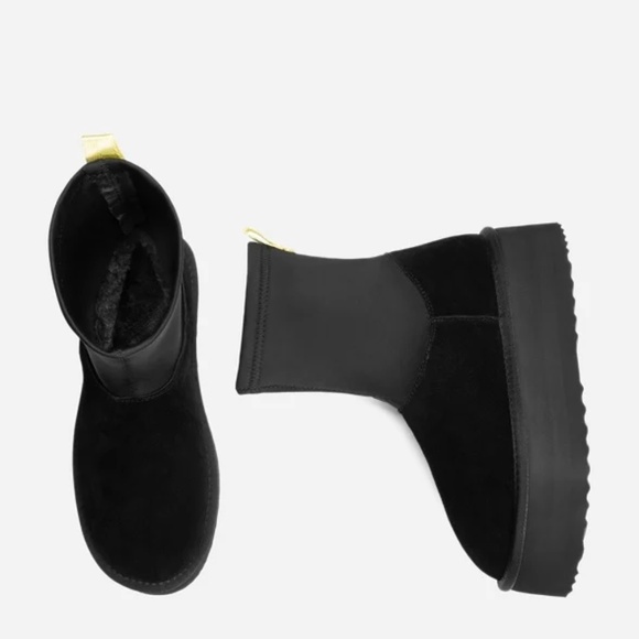 Platform Elastic Ankle Fuzzie - Picture 3 of 6